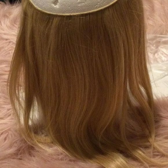 Nip hidden Halo layered 13 inch Blonde color F16/22 lord & cliff 100% human hair